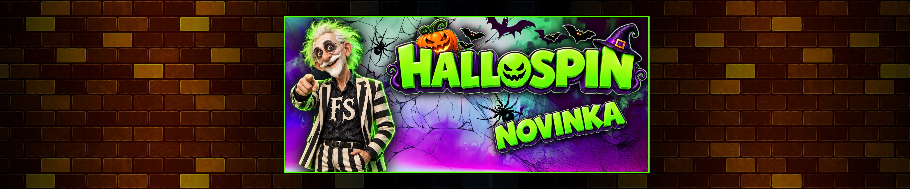 🎃🕷️ HALLOSPIN je tady! 🕷️🎃 